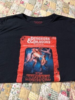 Stranger things graphic tee